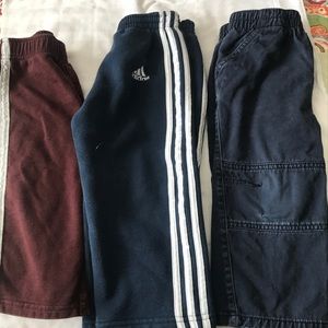 Set of boys casual pants. GUC 24M.